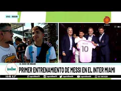 Miami revolucionado por la llegada de Lionel Messi al Inter de Miami