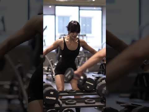 The moment I showed my figure, my face was also thin #Fitness Daily #Self-discipline