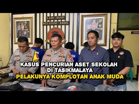 Kasus Pencurian Aset Sekolah di Tasikmalaya, Pelakunya Komplotan Anak Muda