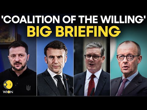 Coalition Of The Willing Leaders Meet LIVE: Macron, Zelensky, Starmer & Merz Hold Joint Presser