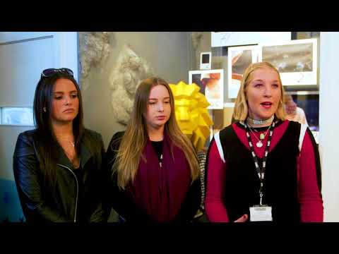 BA (Hons) Visual Merchandising and Branding talk about their window displays