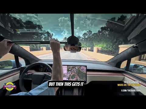 Where does #tesla hide the sun visors in the Model X? Here's the answer.