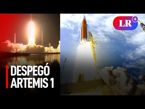 Misión Artemis 1 despegó rumbo a la Luna con el megacohete más poderoso de la historia | #LR