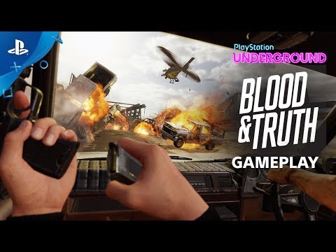 Blood & Truth - PS VR Gameplay | PlayStation Underground