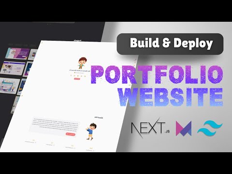 Build and Deploy a Portfolio Website Using Next JS, Tailwind CSS & Framer Motion