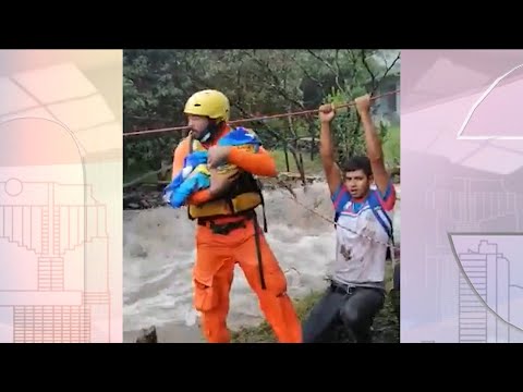Rescatistas panameños rinden honor a la patria salvando vidas