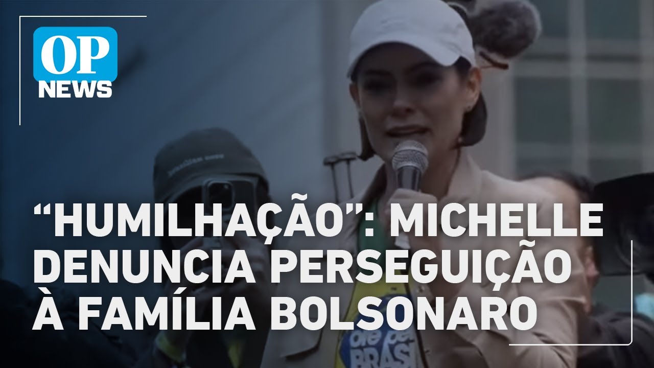 Michelle chora e diz que Bolsonaro sofre perseguição | O POVO News