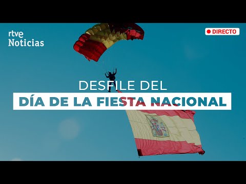 DESFILE MILITAR por la FIESTA NACIONAL del 12 de OCTUBRE | RTVE Noticias