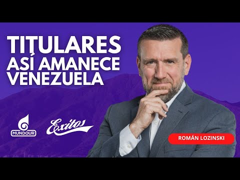 EN VIVO  Román Lozinski 27.09.2024 Titulares: Así amanece Venezuela y el mundo por Éxitos