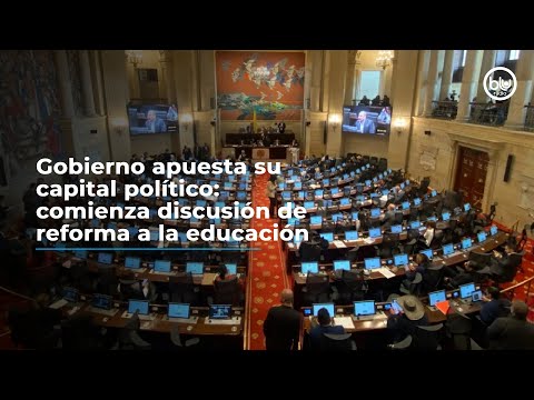 Gobierno apuesta su capital político: comienza discusión de reforma a la educación