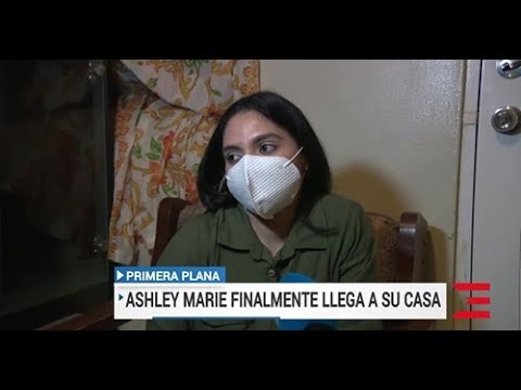 Ashley Marie Torres Feliciano llega a casa de su mama