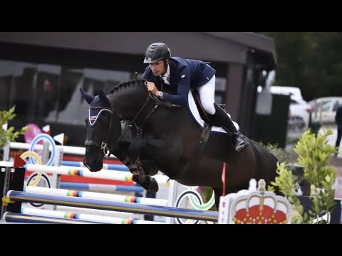 Kevin González De Zárate con “Urbain Des Grezils”, ganadores del Winning Round en el CSI2* Heras