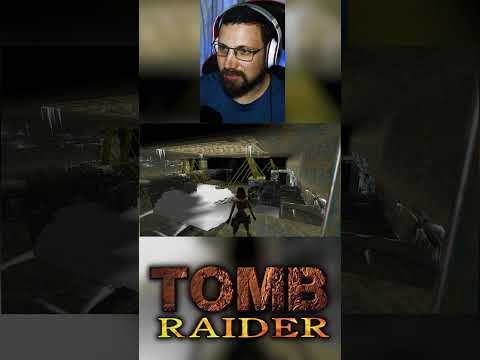 Lara Croft e o lobo low poly, Tomb Raider 1996 #tombraider #laracroft #tombraider1996 #tombraider1