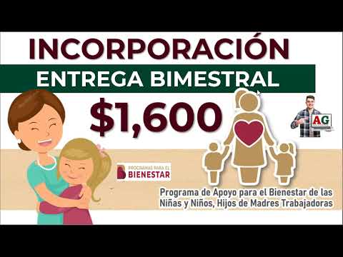 RECIBE EL APOYO DE $1,600SE PARTE DEL PROGRAMA de Madres Trabajadoras