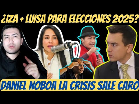La caída de DANIEL NOBOA por CRISIS ENERGÉTICA | Luisa González + Leonidas Iza en 2025