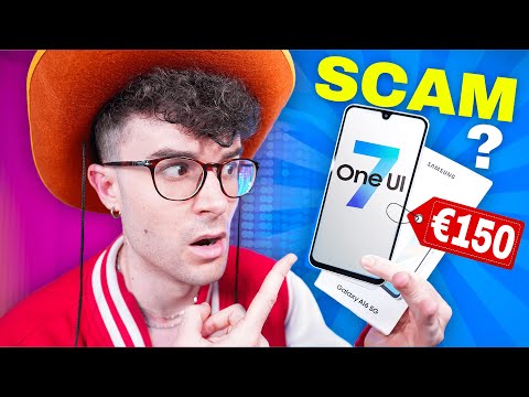 HO COMPRATO IL SAMSUNG PIÙ ECONOMICO DA 100€ CON One UI 7 NATIVA e ANDROID 15 😨 (ma mi truffano…)