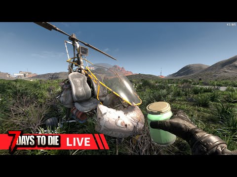 【7dtd】今度こそ負けられない防衛拠点建築 #live