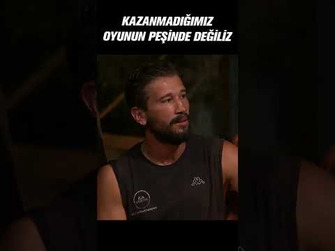 Kazanmadığımız Oyunun Peşinde Değiliz #shorts #survivorallstar #survivor2022