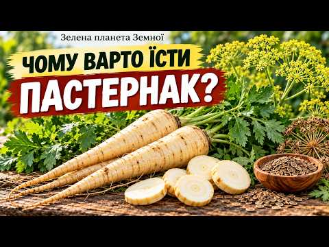 Чим корисний пастернак і як його вживати