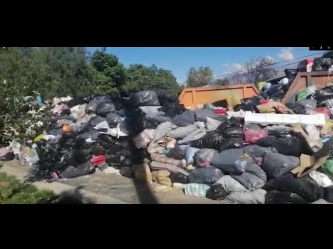 La basura continúa acumulándose en Cochabamba