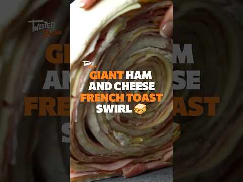 The Ultimate Giant Ham and Cheese Toastie! 🥪🧀