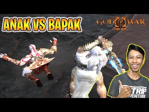 Zeus Melawan Kratos - God Of War 2