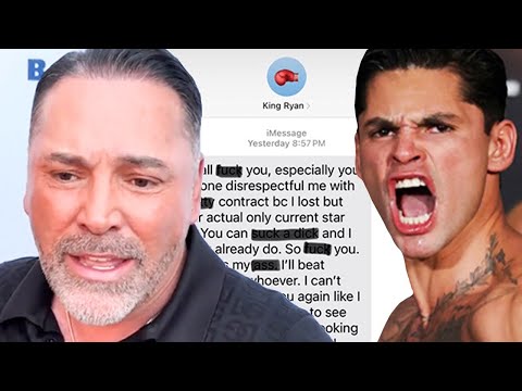 De La Hoya LEAKS Ryan Garcia DM & EXPOSES reason for NEW BEEF; says he’s BIPOLAR
