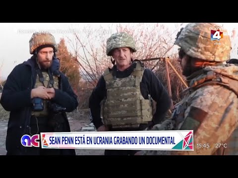 Algo Contigo - Sean Penn está en Ucrania filmando un documental