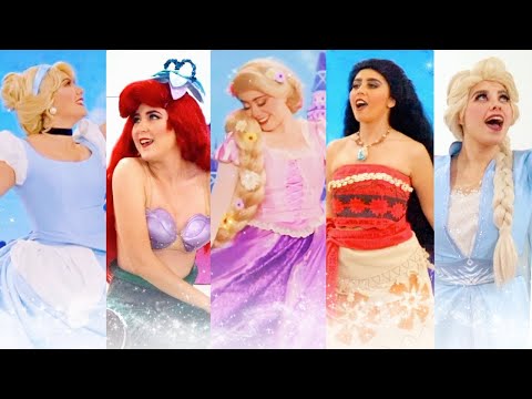 ⚜️ Show infantil de PRINCESAS para fiestas ⚜️ Cenicienta, Ariel, Rapunzel, Moana y Elsa 👑 México