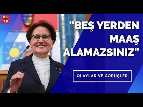İYİ Parti Lideri Meral Akşener: “Devamlı olarak din adına parmak sallanıyor” Olaylar ve Görüşler
