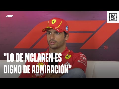 Carlos Sainz defiende a McLaren tras el 'lío' en Hungría: Es ahora mismo el más fuerte de la F1