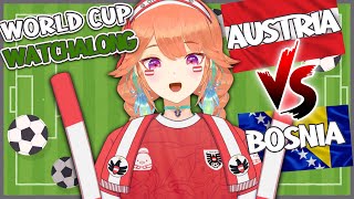 【WORLD CUP 2026 WATCHALONG】austria vs bosnia qualifier round!! WIN WIN