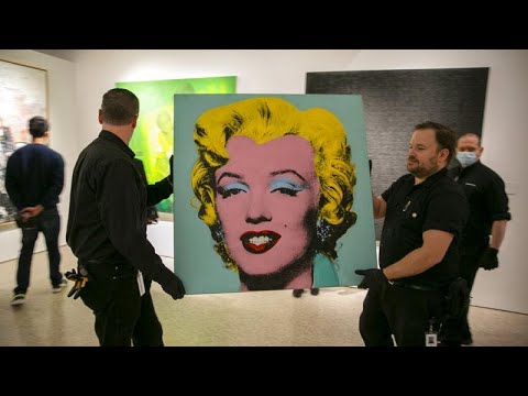 Pintura de Andy Warhol vendida por 184 milhões de euros