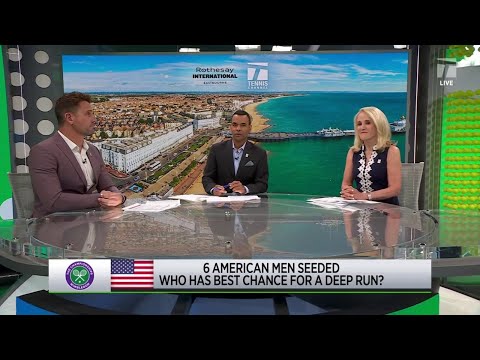 Tennis Channel Live: American Men at Wimbledon