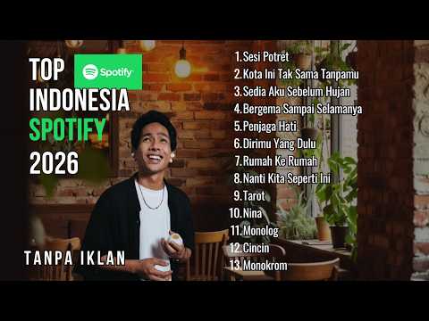 Eńau feat. Ari Lesmana - Sesi Potret | Top Hits Spotify Indonesia 2025 - 2026 | Playlist Cafe 2026