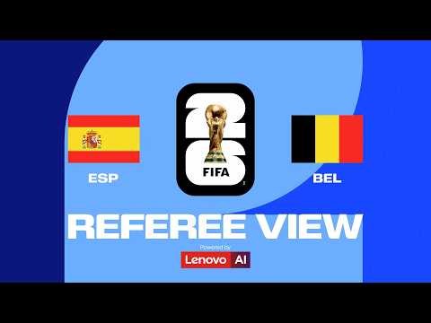 Merino Sends Spain Through vs. Belgium | Ref’s POV | Powered by Lenovo