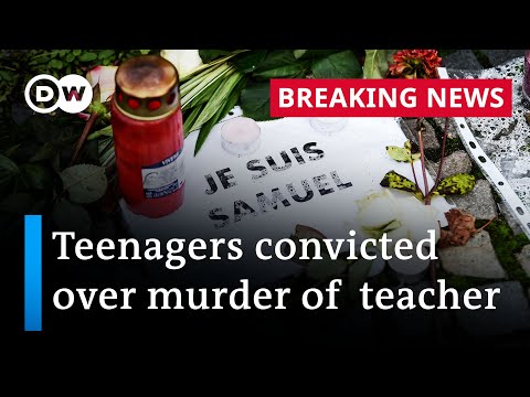 France: Six teenagers convicted in teacher murder trial | DW News