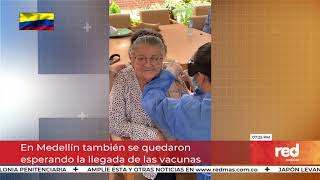 Red+ | En Medellín también se quedaron esperando la llegada de las vacunas