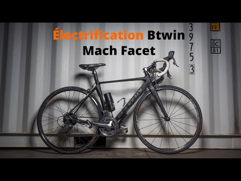 Électrification OZO du vélo de route Btwin Mach