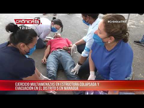 Ejercicio pone a prueba capacidad de respuesta en Alcaldía de Managua - Nicaragua