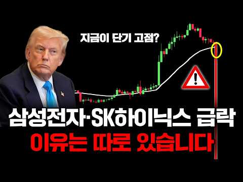 잘 오르던 삼성전자·SK하이닉스, 갑자기 하락한 이유