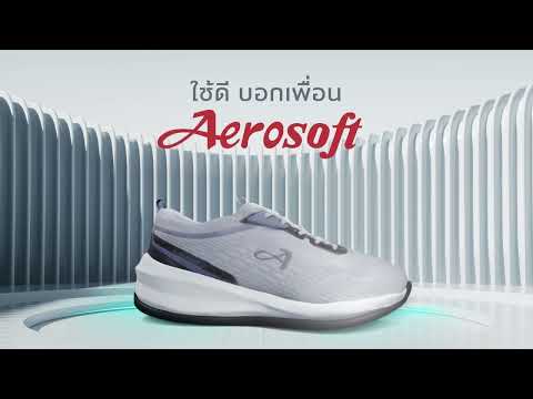 AerosoftEUROA1รองเท้าผ้าใบเ