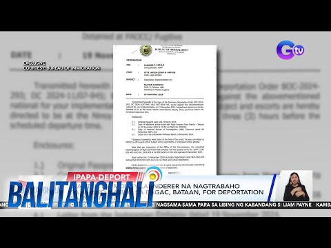 Wanted na money launderer na nagtrabaho sa ni-raid na BPO sa Bagac, Bataan, for... | Balitanghali