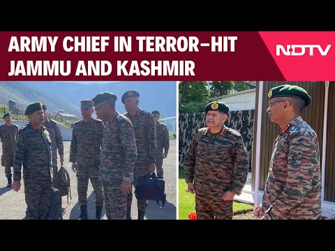 Kashmir Terror Attack Updates | Army Chief Reviews Security Situation In Srinagar After Attack