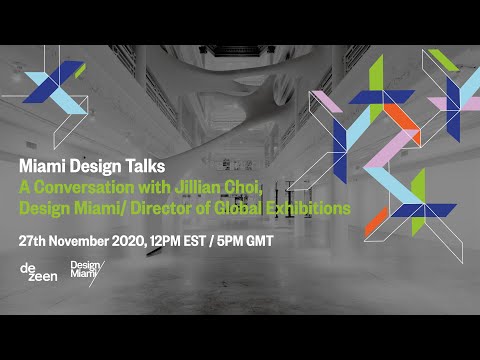 Live interview with Jillian Choi as part of Dezeen x Miami Design Talks | Dezeen