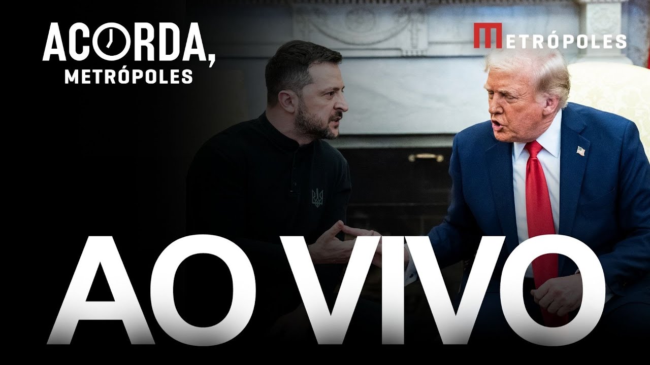 AO VIVO Trump e Zelensky se encontram nesta segunda 188  Governo responde investigação do Pix