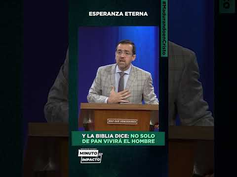 Esperanza eterna - Pr. Emilio Agüero Esgaib #MinutodeImpactoMQV