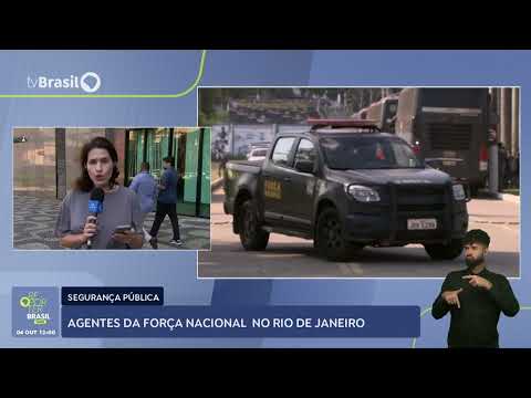 Agentes da Força Nacional devem chegar no Rio de Janeiro neste sábado (7)