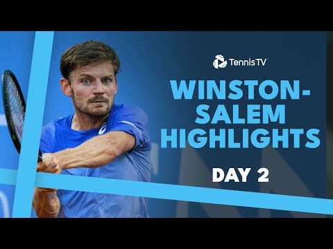 Goffin Faces Munar; Mannarino & Stricker In Action | Winston-Salem 2024 Day 2 Highlights