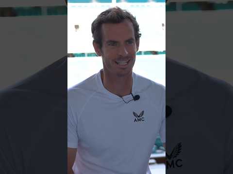 You HAVE to hear Andy Murray’s dolphin impression 🤣 #tennis #miamiopen